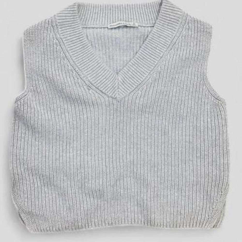 Abercrombie-fitch Women's Grey and Blue Jumper